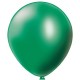 Гелиевые шарики "Зеленый металлик"